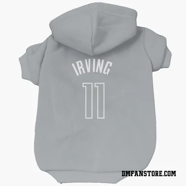 Blue Dallas Mavericks Kyrie Irving   Dog & Cat Pet Hoodie