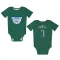 Green Dallas Mavericks Dwight Powell   Newborn & Infant Bodysuit
