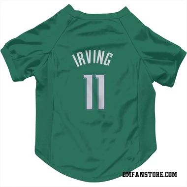 Green Dallas Mavericks Kyrie Irving   Dog & Cat Pet Jersey