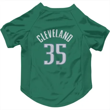 Green Dallas Mavericks Matthew Cleveland   Dog & Cat Pet Jersey