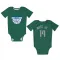 Green Dallas Mavericks Mike Miles Jr.   Newborn & Infant Bodysuit