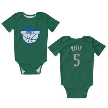 Green Dallas Mavericks Miles Kelly   Newborn & Infant Bodysuit
