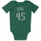 Green Dallas Mavericks Moussa Cisse   Newborn & Infant Bodysuit