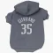 Navy Dallas Mavericks Matthew Cleveland   Dog & Cat Pet Hoodie