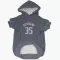 Navy Dallas Mavericks Matthew Cleveland   Dog & Cat Pet Hoodie