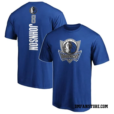 Royal Men's AJ Johnson Dallas Mavericks Backer T-Shirt