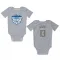 White Dallas Mavericks Steve Nash   Gray Newborn & Infant Bodysuit