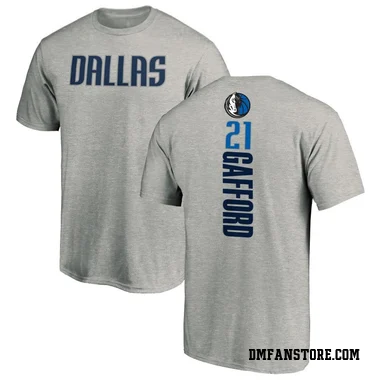 Youth Daniel Gafford Dallas Mavericks Ash Backer T-Shirt