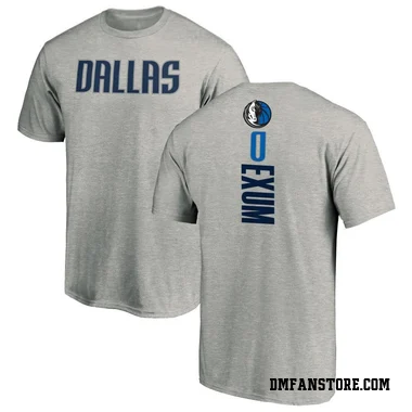 Youth Dante Exum Dallas Mavericks Ash Backer T-Shirt